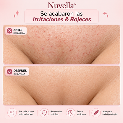 Nuvella™ Afeitadora eléctrica íntima 2 en 1