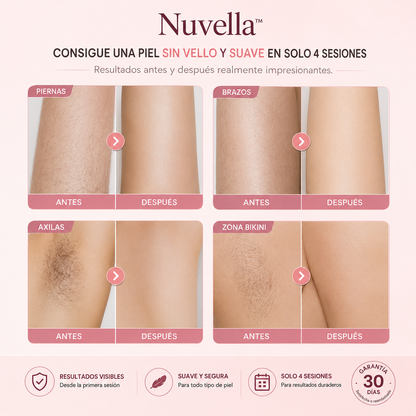 Nuvella™ Afeitadora eléctrica íntima 2 en 1