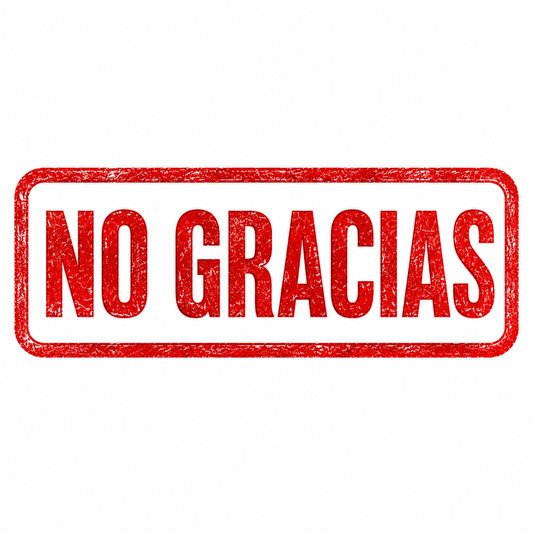 No gracias