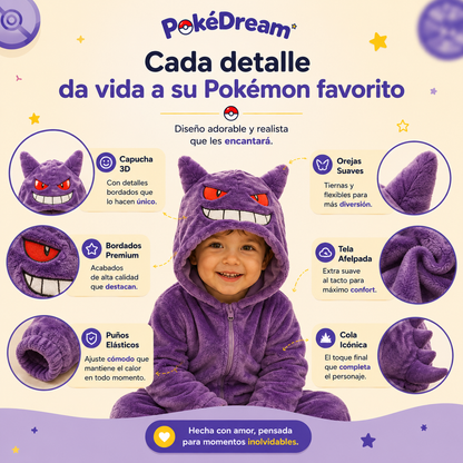 PokéDream™ Pijamas de Pokemon para Bebes y Niños