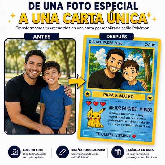Pokecard Personalizada – Tu Propia Carta de Entrenador™