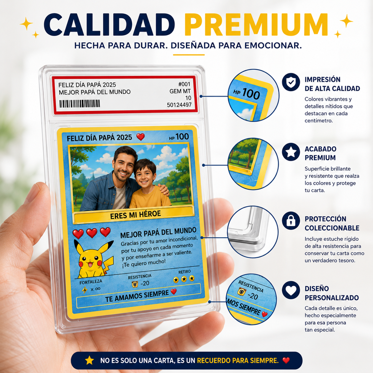 Pokecard Personalizada – Tu Propia Carta de Entrenador™