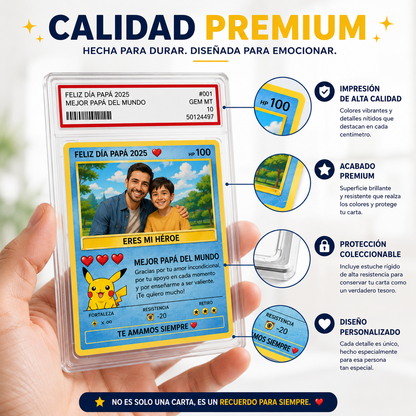 Pokecard Personalizada – Tu Propia Carta de Entrenador™