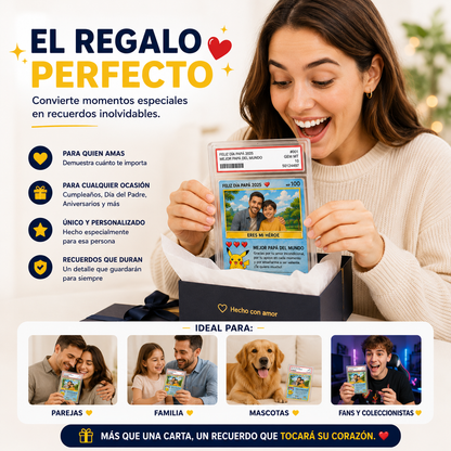 Pokecard Personalizada – Tu Propia Carta de Entrenador™