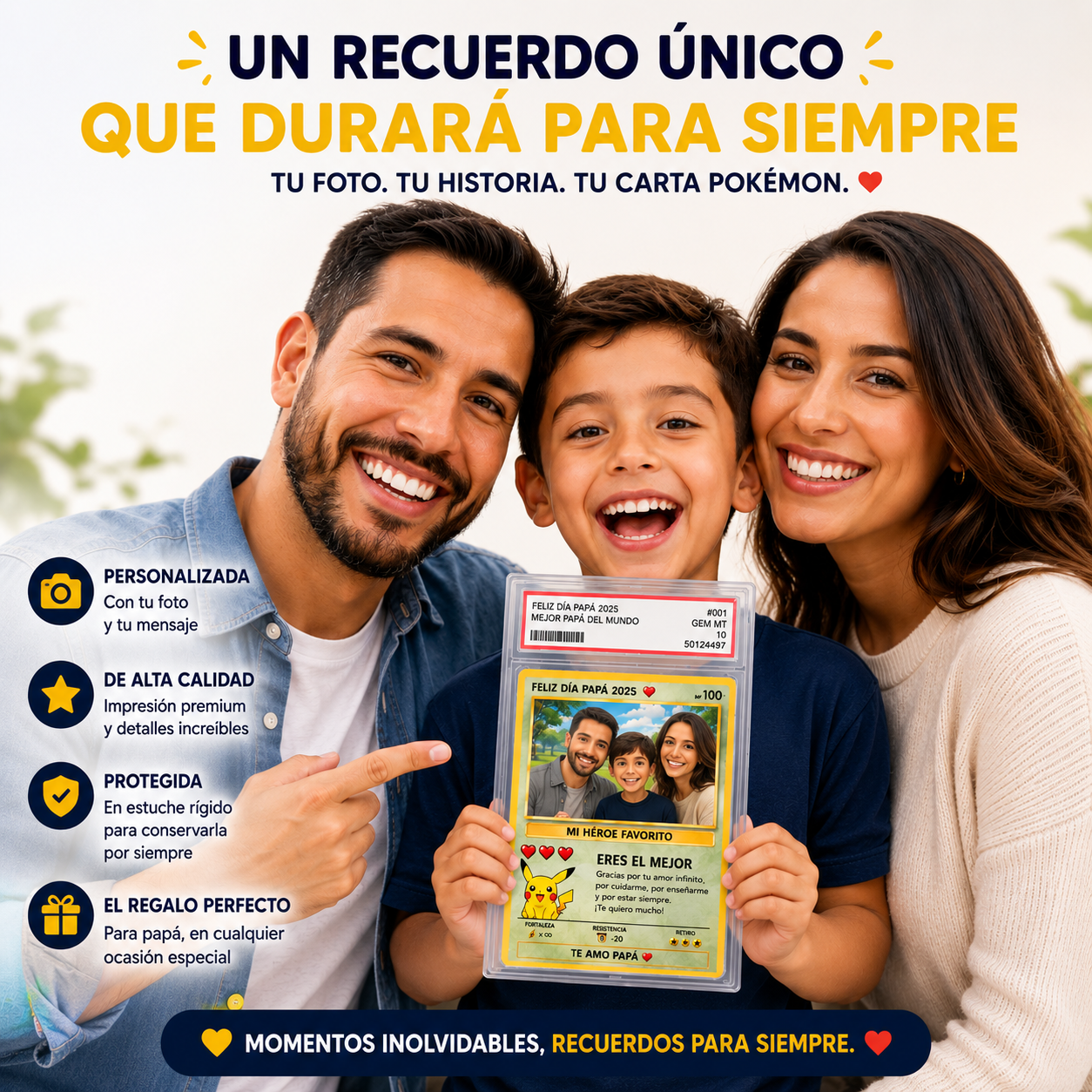 Pokecard Personalizada – Tu Propia Carta de Entrenador™