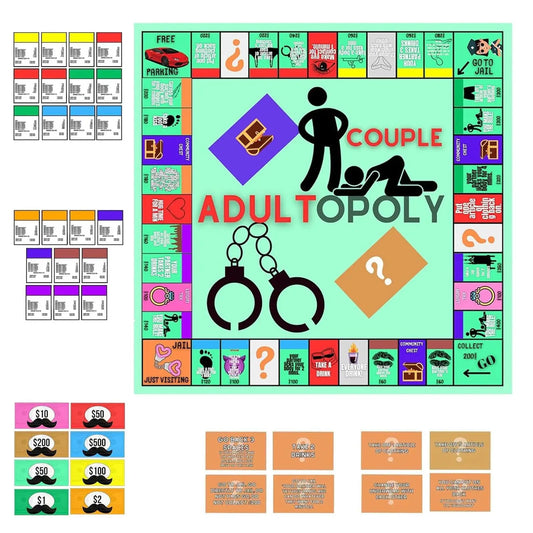 Tablero para adultopoly