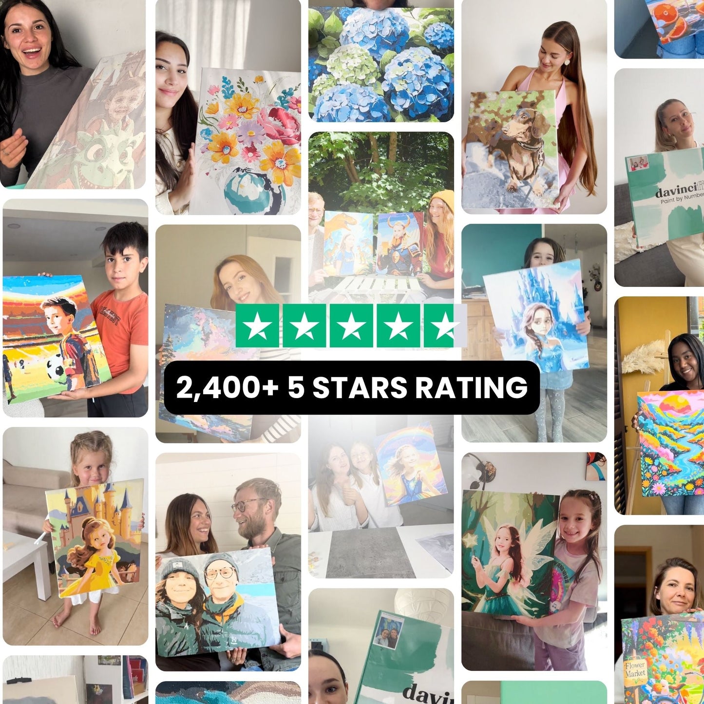 Custom Paint by Numbers Kit